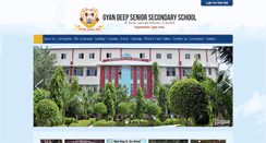 Desktop Screenshot of gyandeepschool.org